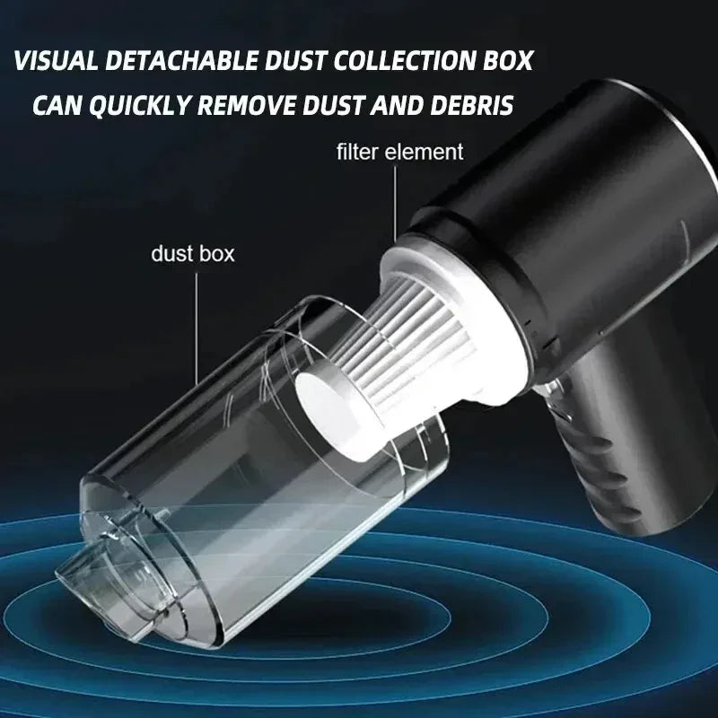 Portable Wireless Car Vacuum