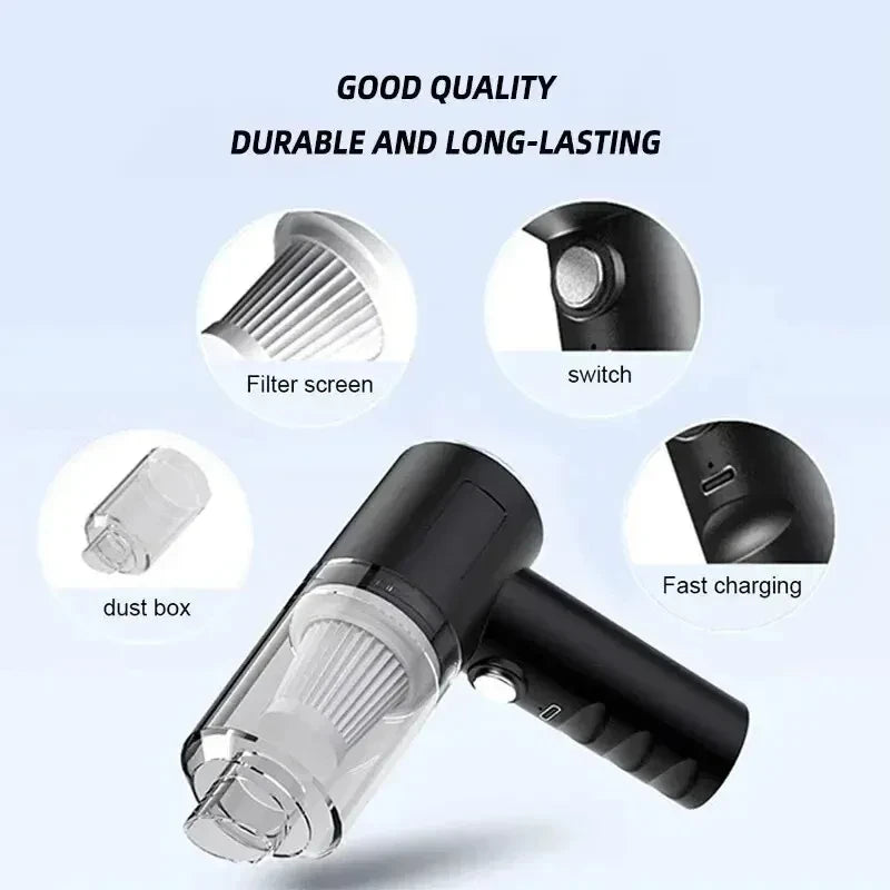 Portable Wireless Car Vacuum
