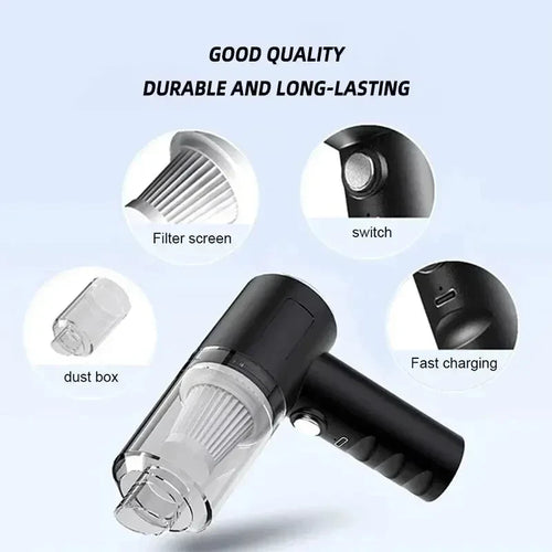 Portable Wireless Car Vacuum