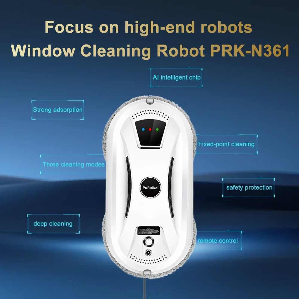 Ultra Thin Window Cleaner Robot