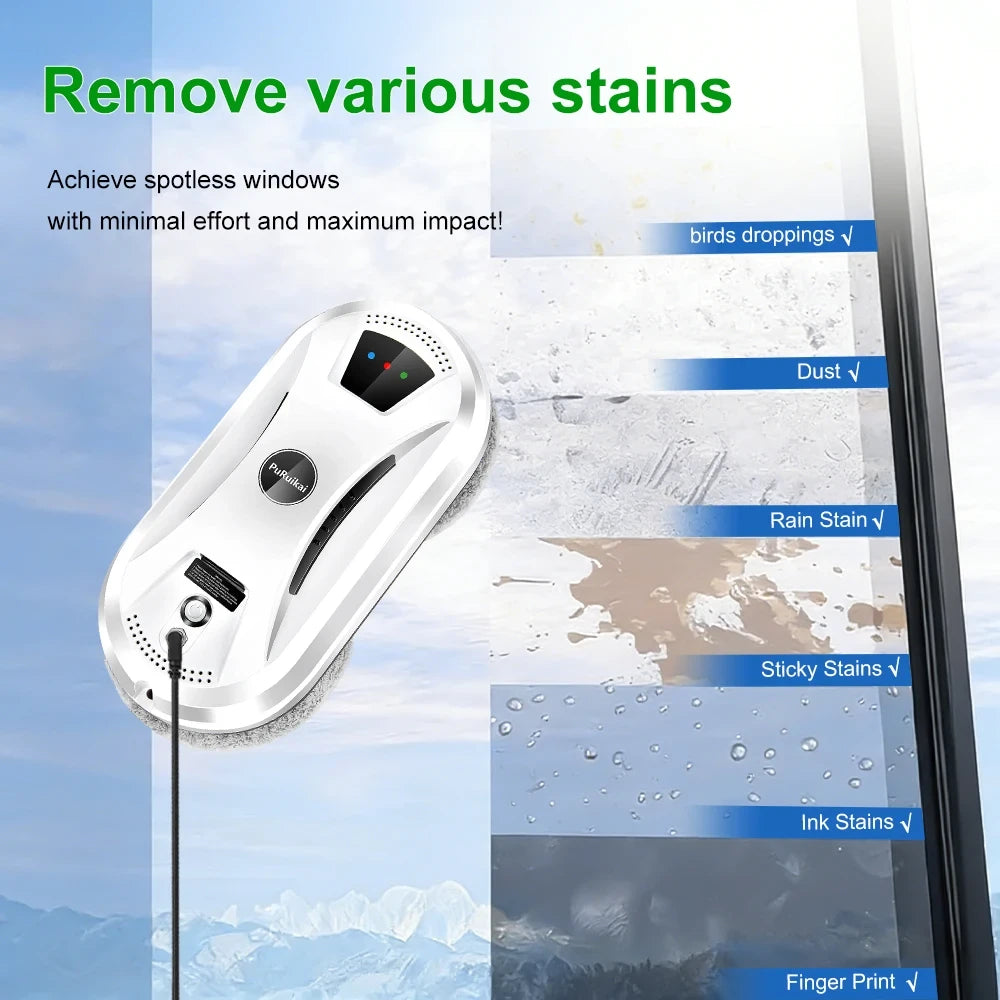Ultra Thin Window Cleaner Robot